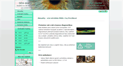Desktop Screenshot of ocnidoktor.cz
